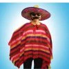 JD Party Costume Adult - Deluxe Mexican Poncho