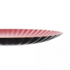 Everything Party 33cm Red Charger Plater With Gold Edge By Event