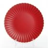Everything Party 33cm Red Charger Plater With Gold Edge By Event