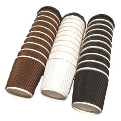 Jemark 20pk Raffle 40oz Coffee Cup With Lid Tableware