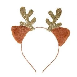Pacific Wholesale Christmas Headband - Plush Reindeer Antlers