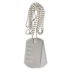 Everything Party Military Dog Tag By Theme