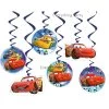 Artwrap Disney Cars Hanging Swirl Decoration All Birthday