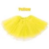 Everything Party Party Accessories Adult 3 Layers Tulle Tutu - Yellow