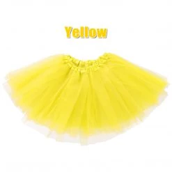 Everything Party Party Accessories Adult 3 Layers Tulle Tutu - Yellow
