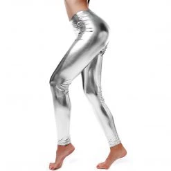 JD Party Mardi Gras 1980's Metallic Legging (7 Colours)