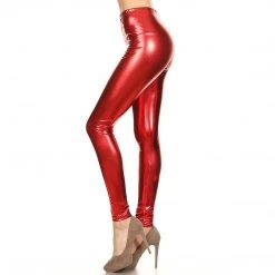 JD Party Mardi Gras 1980's Metallic Legging (7 Colours)