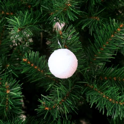 Oceana Christmas Ornament - White Styorfoam Bauble By Event