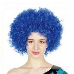Everything Party Wig - Blue Afro Wig