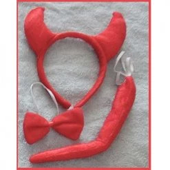 Everything Party By Event 3 Pieces Devil Horn Headband Set