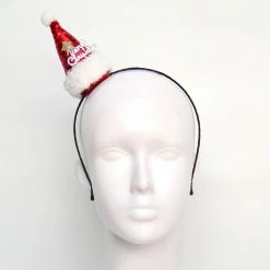 Pacific Wholesale Christmas Headband - Mini Santa Hat With Belt By Event