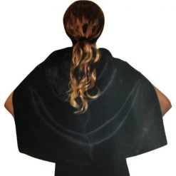 Everything Party School Book Week Costume Short Cape - (Black & Red)