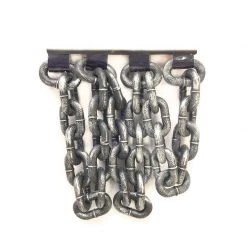 Dr. Tom's By Event Halloween Jumbo Plastic Long Chain With Handcuff
