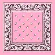 JD Party Light Pink Assorted Bandana