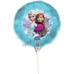 Everything Party 9" Frozen Foil Balloon With Stick