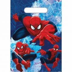 Artwrap 10pk Marvel Spiderman Party Bags All Birthday