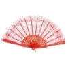Everything Party By Event Party Lace Fan - Red
