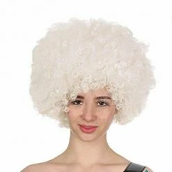 JD Party Wig - Blonde Afro Wig By Theme
