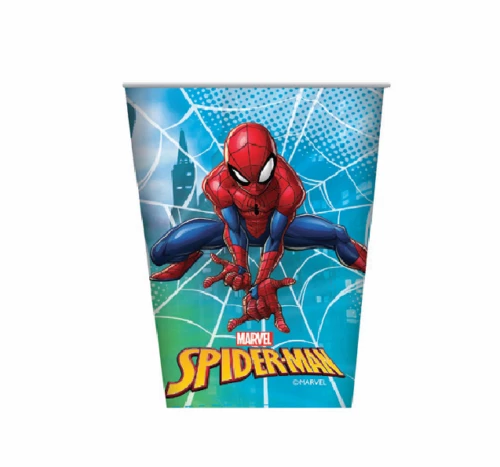 Artwrap 8pk Marvel Spiderman Paper Cups
