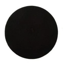 Everything Party Felt Beret Hat - Black Costume Accessories