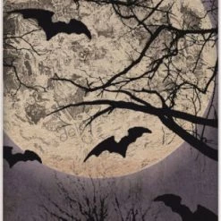 Everything Party Halloween Spooky Night Tablecloth