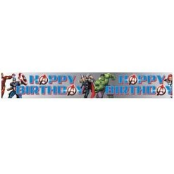 Everything Party All Birthday Marvel Avengers Birthday Banner