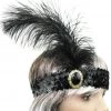 Trademark By Theme 1920 Style Sequin Flapper Headband