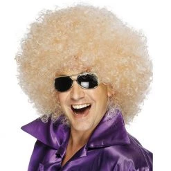 Everything Party Wig - Deluxe Jumbo Afro Blonde