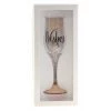 TSK 60th Birthday Wishes Rose Gold Champagne Glass