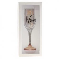 TSK 70th Birthday Wishes Rose Gold Champagne Glass All Birthday