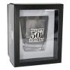 TSK 50th Birthday Badge Premium Scotch Glass
