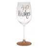 TSK 40th Birthday Wishes Rose Gold Wine Glass All Birthday