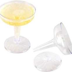 Alpen 6pk Plastic Cocktail Glasses