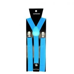 Everything Party Light Blue Suspenders