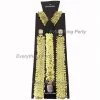 Everything Party Sequin Suspenders (Gold, Silver, Hot Pink, Blue) By Theme