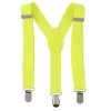 Everything Party Neon Yellow Suspenders