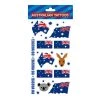 JD Party By Event 10pk Australia Flag Temporary Tattoos