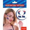 JD Party 4pk Australia Flag Temporary Face Tattoos By Event