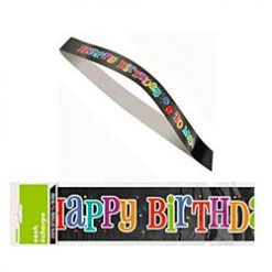 Everything Party Birthday Sash - Happy Birthday To Me All Birthday