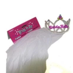 Meteorparty By Theme Bride To Be Tiara With Veil