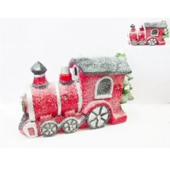 Lylac Christmas Musical Ceramic Train With LED Light