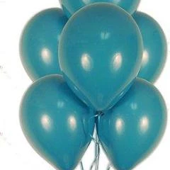 11" Qualatex Plain Latex Balloon - Round Fashion Tropical Teal Balloons