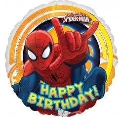 Everything Party Balloons 17" Licensed Spiderman Birthday Foil Balloon