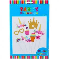 Everything Party Unicorn Party Photo Booth Props By Theme