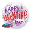 Everything Party 22" Qualatex Happy Valentine's Day Bubbles Balloon