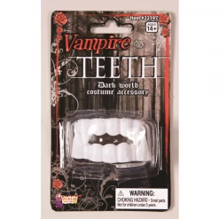 Everything Party Vampire Teeth White By Event
