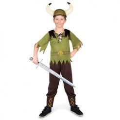 Everything Party Kids - Karnival Deluxe Viking Boy Costume