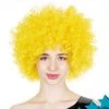Everything Party By Theme Wig - Yellow Afro Wig