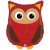 Everything Party Balloons 36" Licensed WOODLAND Owl SuperShape Foil Balloon