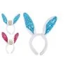Everything Party Easter Bunny Ears Plush Headband - Sequin Dots